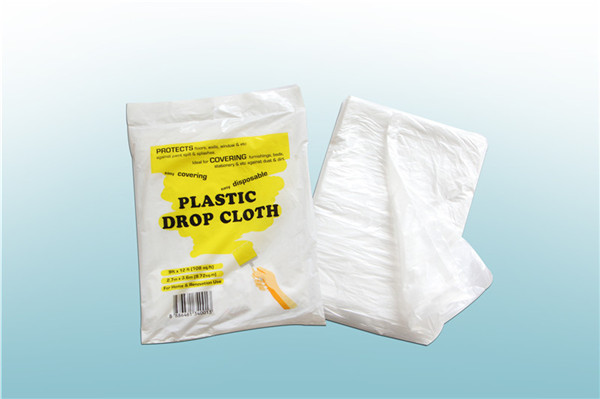 Plastic Drop Cloth 12ft X 12ft x 15microns 