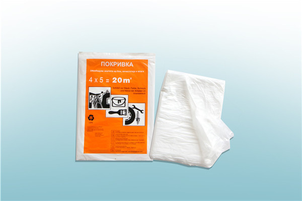 Plastic Drop Sheet 4M X 5M X 40microns