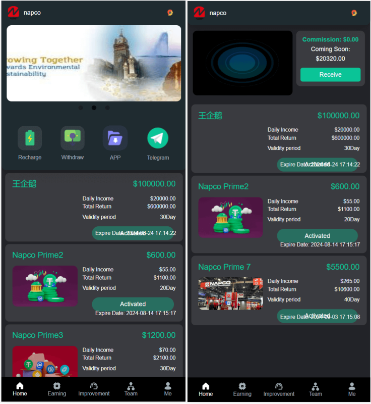 YM887-出海沙特投资项目php源码，沙特矿业虚拟币投资金融理财php源码