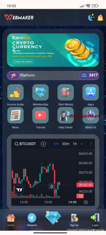 YM1386-海外三级分销虚拟币挖矿/矿机/挖矿赚钱投资理财源码