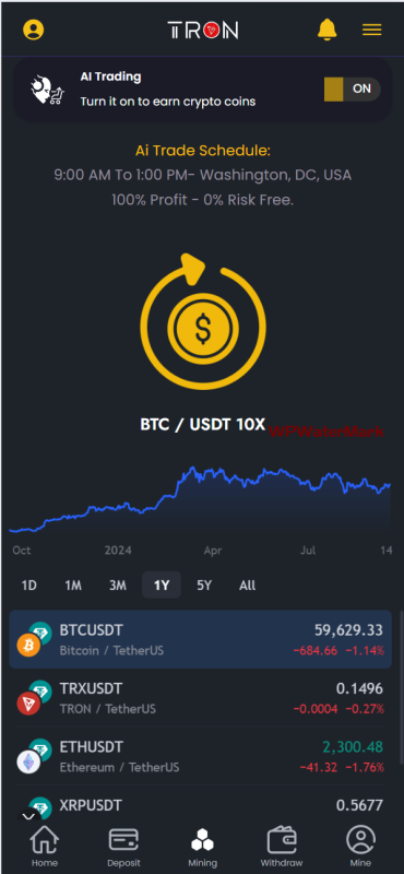 YM1326-海外TRON区块链/人工智能ai/ai人工智能投资理财系统源码/人工智能AI安卓苹果app开发